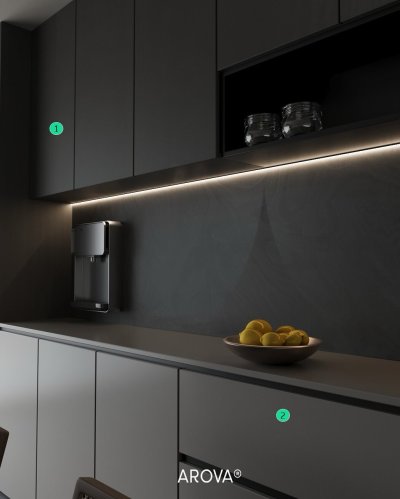 AWB 5453NM Dark Walnut Ash