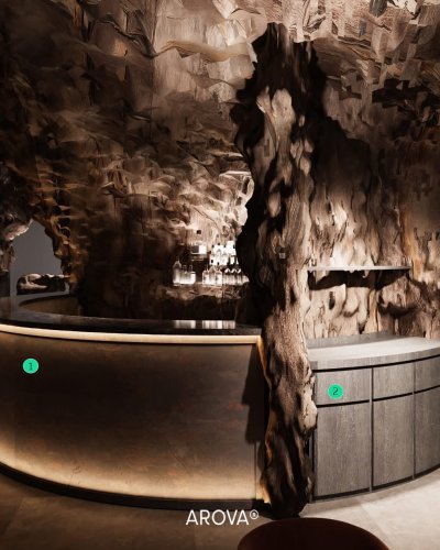 AWB 5453NM Dark Walnut Ash