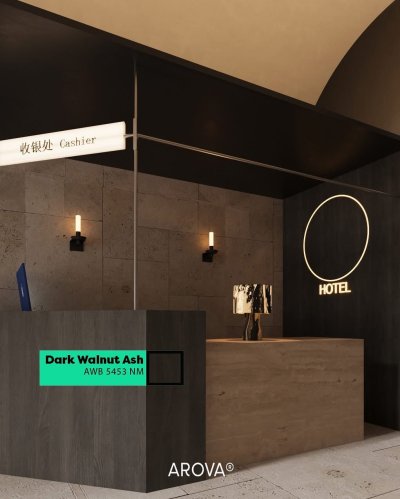 AWB 5453NM Dark Walnut Ash