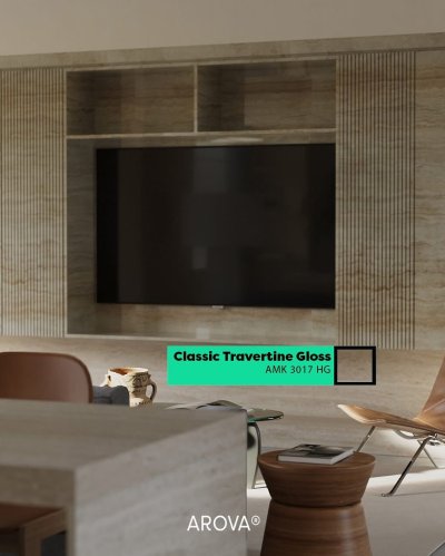 AMK 3017HG Classic Travertine Gloss