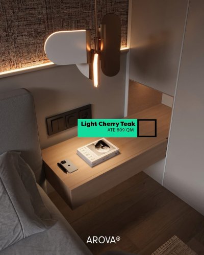 ATE 809QM Light Cherry Teak