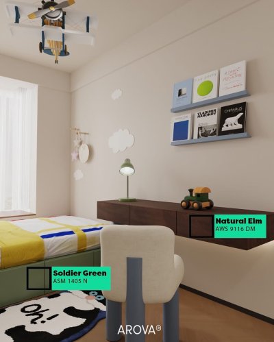 AWS 9116DM Natural Elm