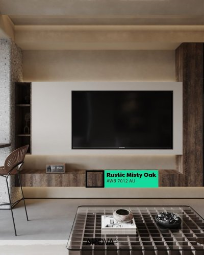 AWB 7012AU Rustic Misty Oak