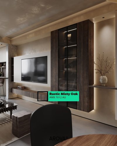AWB 7012AU Rustic Misty Oak