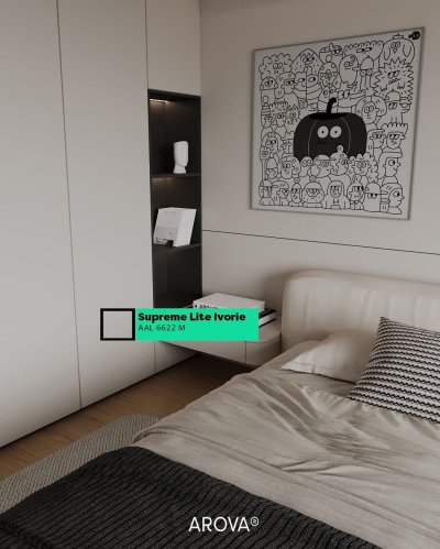 AAL 6622M Supreme Lite Ivorie