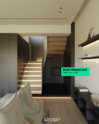 AWB 5453NM Dark Walnut Ash