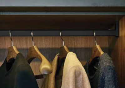 FutureTech ราวแขวนผ้าพร้อมหูรับราว