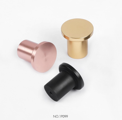 FutureTech ปุ่มจับอลูมิเนียม สีทอง,พิ้งค์โกล,ดำ (25x24x16mm.)