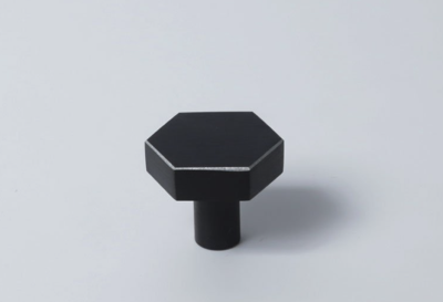 FutureTech ปุ่มจับกลม ซิ้งค์อัลลอยด์ ดำ, ขาว (30 mm.)