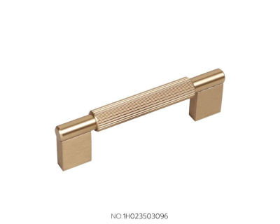 FutureTech มือจับอลูมิเนียม สีทองแฮร์ไลน์ (96, 160, 320 mm.)