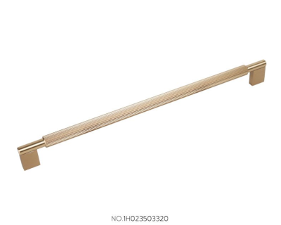 FutureTech มือจับอลูมิเนียม สีทองแฮร์ไลน์ (96, 160, 320 mm.)