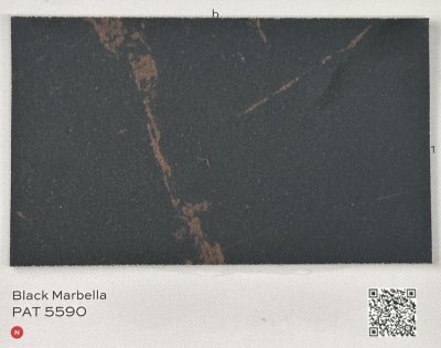 PAT 5590 Black Marbella