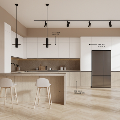 AFX 9851 White X Anti Fingerprint