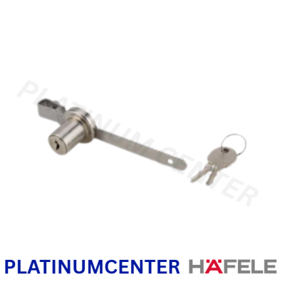 HAFELE กุญแจล็อคกระจกบานเลื่อนเดี่ยวSYMO3000