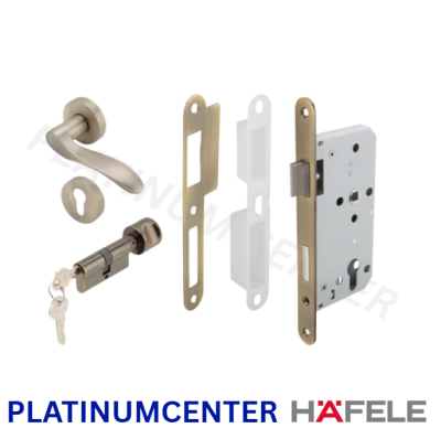 HAFELE ชุดมือจับก้านโยกซิงค์อัลลอย สีทองเหลืองรมดำ