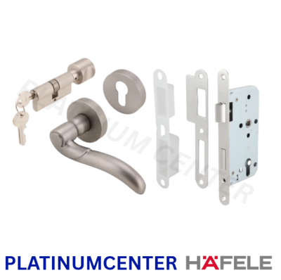 HAFELE ชุดมือจับก้านโยกซิงค์อัลลอย สีนิกเกิ้ลรมดำ