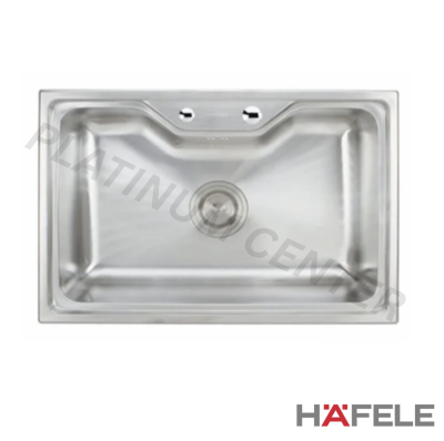 HAFELE อ่างล้างจานแบบติดตั้งบนเคาน์เตอร์: อีริส ซีรี่ย์