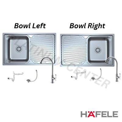HAFELE อ่างล้างจานแบบติดตั้งบนเคาน์เตอร์: เอลการ์ ซีรี่ย์