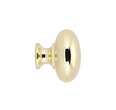 HAFELE ปุ่มจับซิงค์อัลลอยด์ สีทองด้าน 32X27 มม.