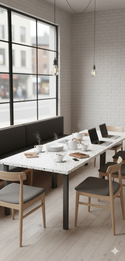 KV 8292HY Speckle Stone Terrazzo