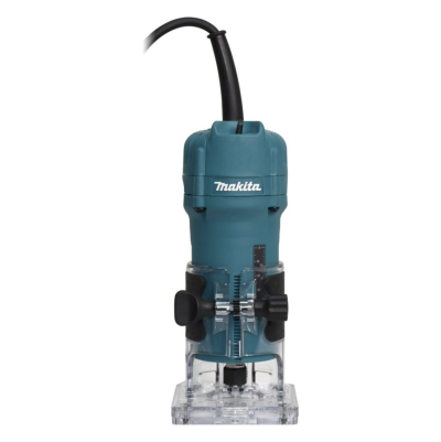 MAKITA 3709 เครื่องแกะลายไม้ ขนาด 1/4 นิ้ว (6 มม.) กำลังไฟ 530 วัตต์ ความเร็วรอบ 30,000 รอบ/นาที (มากีต้า)