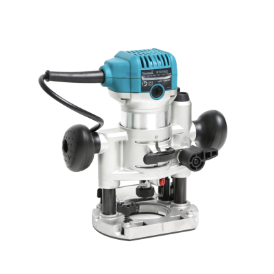 MAKITA RT0700CX3 ทริมเมอร์ กำลังไฟ 710 วัตต์ ขนาด 6 มม. (1/4 นิ้ว), 8 มม. (3/8 นิ้ว) ความเร็วรอบตัวเปล่า 10,000 - 30,000 รอบ/นาที (มากีต้า)