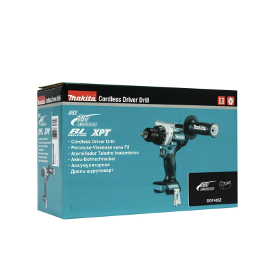 MAKITA DDF486Z สว่านไขควงไร้สาย 18 โวลต์ ขนาด 1/2 นิ้ว แรงบิดหมุน 125 นิวตันเมตร ไม่รวมแบตเตอรี่และแท่นชาร์จ (มากีต้า)