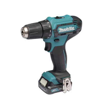 MAKITA DF333DWYE สว่านไขควงไร้สาย 12 โวลต์ ขนาด 3/8 นิ้ว แรงบิดหมุน 28 นิวตันเมตร รวมแบตเตอรี่และแท่นชาร์จ (มากีต้า)