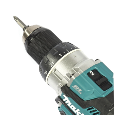 MAKITA DHP489RTJ สว่านกระแทกไร้สาย 18 โวลต์ ขนาด 13 มม. (1/2 นิ้ว) แรงบิดหมุน 80 นิวตันเมตร รวมแบตเตอรี่-แท่นชาร์จ (มากีต้า)