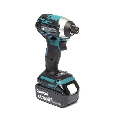 MAKITA DTD154RFE สว่านอิมแพคไร้สาย 18V ก้านหกเหลี่ยม 1/4 นิ้ว แรงบิดสูงสุด 175 NM รวมแบตเตอรี่-แท่นชาร์จ (มากีต้า)