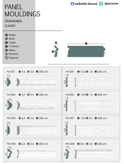 PD Panel Mouldings Classic