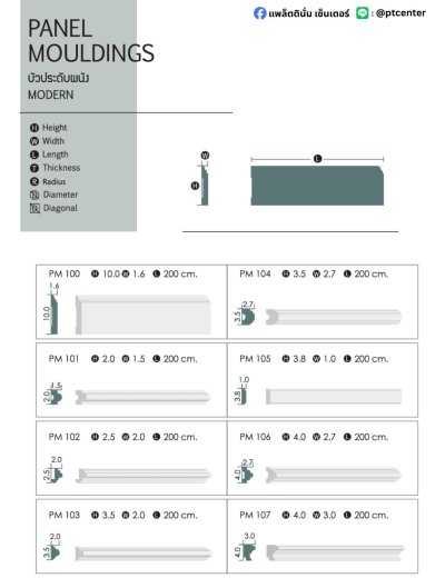 PD Panel Mouldings Modern
