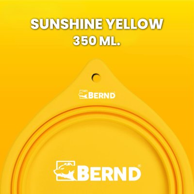 [พร้อมส่ง] BERND Silicone Pet Bowl ชามซิลิโคนพกพาพับได้ Food Grade 100% (350ml / 800ml) พร้อมตะขอเกี่ยวอลูมิเนียม