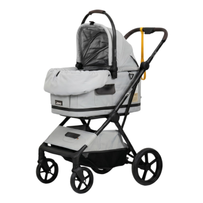 Bernd Glam Pet (Duo Mode) – The ultimate pet stroller and car seat in one. Easily foldable without removing the basket!