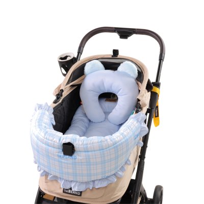 Fluffy Pet เซ็ตเบาะรองรถเข็น เบาะกันกระแทก และหมอน สำหรับสัตว์เลี้ยง