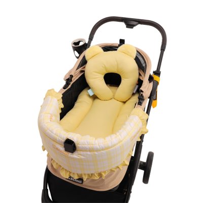 Fluffy Pet เซ็ตเบาะรองรถเข็น เบาะกันกระแทก และหมอน สำหรับสัตว์เลี้ยง