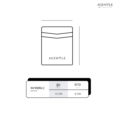 AGENTLE 2FOLD MAGNET WALLET