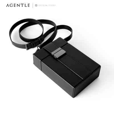 AGENTLE ESSENTIAL BOX กระเป๋าสะพายข้างทรงกล่อง ใส่โทรศัพท์ได้ทุกรุ่น