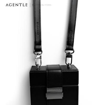 AGENTLE ESSENTIAL BOX กระเป๋าสะพายข้างทรงกล่อง ใส่โทรศัพท์ได้ทุกรุ่น