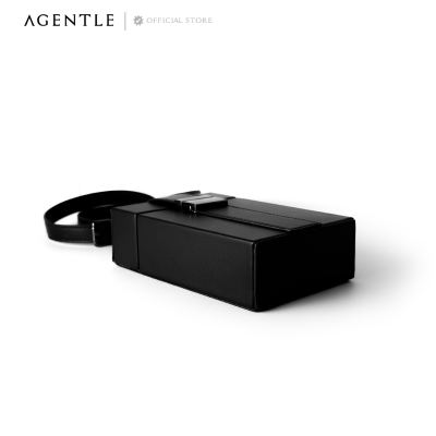AGENTLE ESSENTIAL BOX กระเป๋าสะพายข้างทรงกล่อง ใส่โทรศัพท์ได้ทุกรุ่น