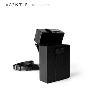 AGENTLE ESSENTIAL BOX กระเป๋าสะพายข้างทรงกล่อง ใส่โทรศัพท์ได้ทุกรุ่น