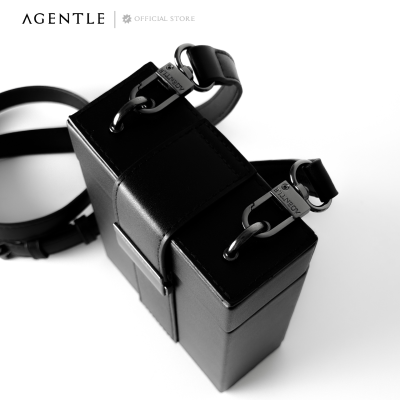 AGENTLE ESSENTIAL BOX กระเป๋าสะพายข้างทรงกล่อง ใส่โทรศัพท์ได้ทุกรุ่น