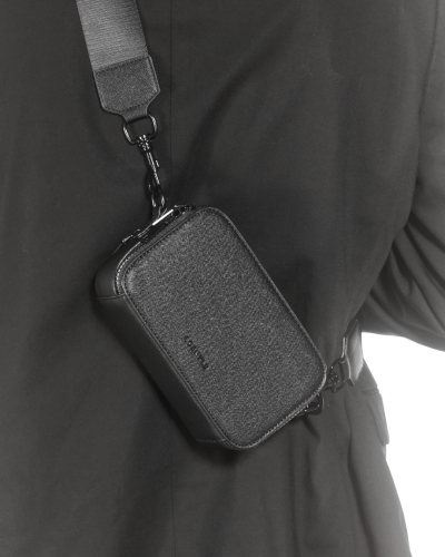 AGENTLE Macaron sling bag | Men's Leather bag
