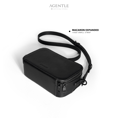AGENTLE Macaron sling bag | Men's Leather bag