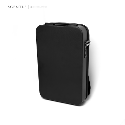 AGENTLE PERFECT PACK [18”]  Minimalist Black Backpack for Men's Everyday Tech