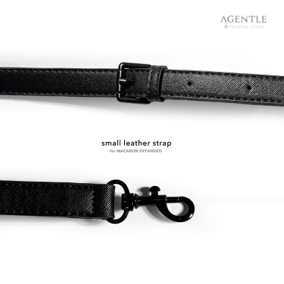 AGENTLE Small Leather Strap [2cm.] For Macaron Expanded