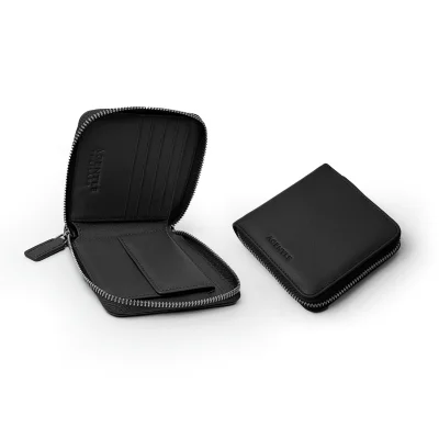 AGENTLE Cubecut Genuine Leather Wallet