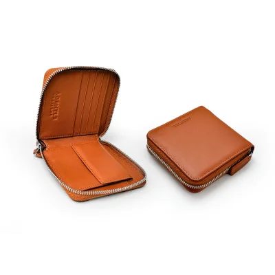 AGENTLE Cubecut Genuine Leather Wallet