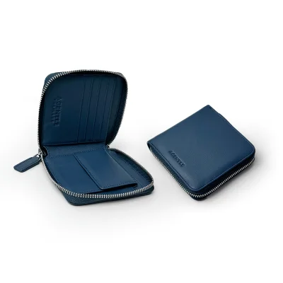 AGENTLE Cubecut Genuine Leather Wallet