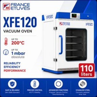 France Etuves XFP120 Vacuum Oven ตู้อบสุญญากาศ 110 ลิตร อุณหภูมิสูงสุด 200°C